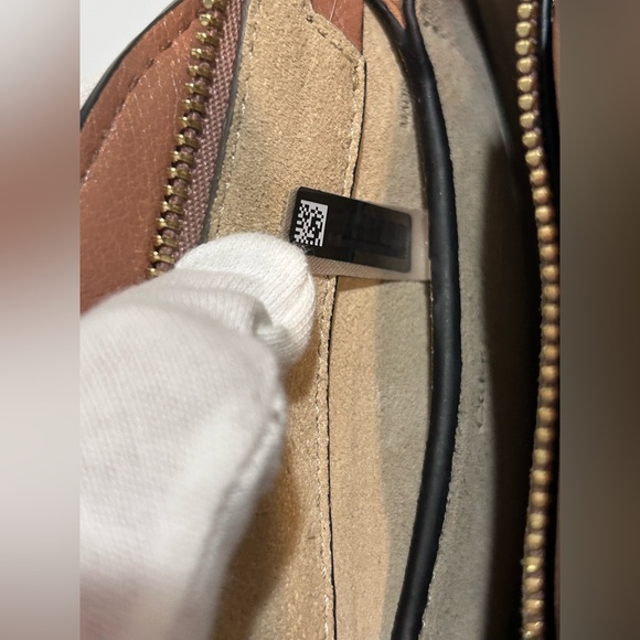 Chloé Mini Pixie Crossbody Bag – Tan Leather & Suede with Gold Hardware - Picture 7 of 17